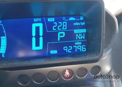 2012 Chevrolet Sonic 2Lt from USA, damaged, VIN 1G1JC5SH9C4190060